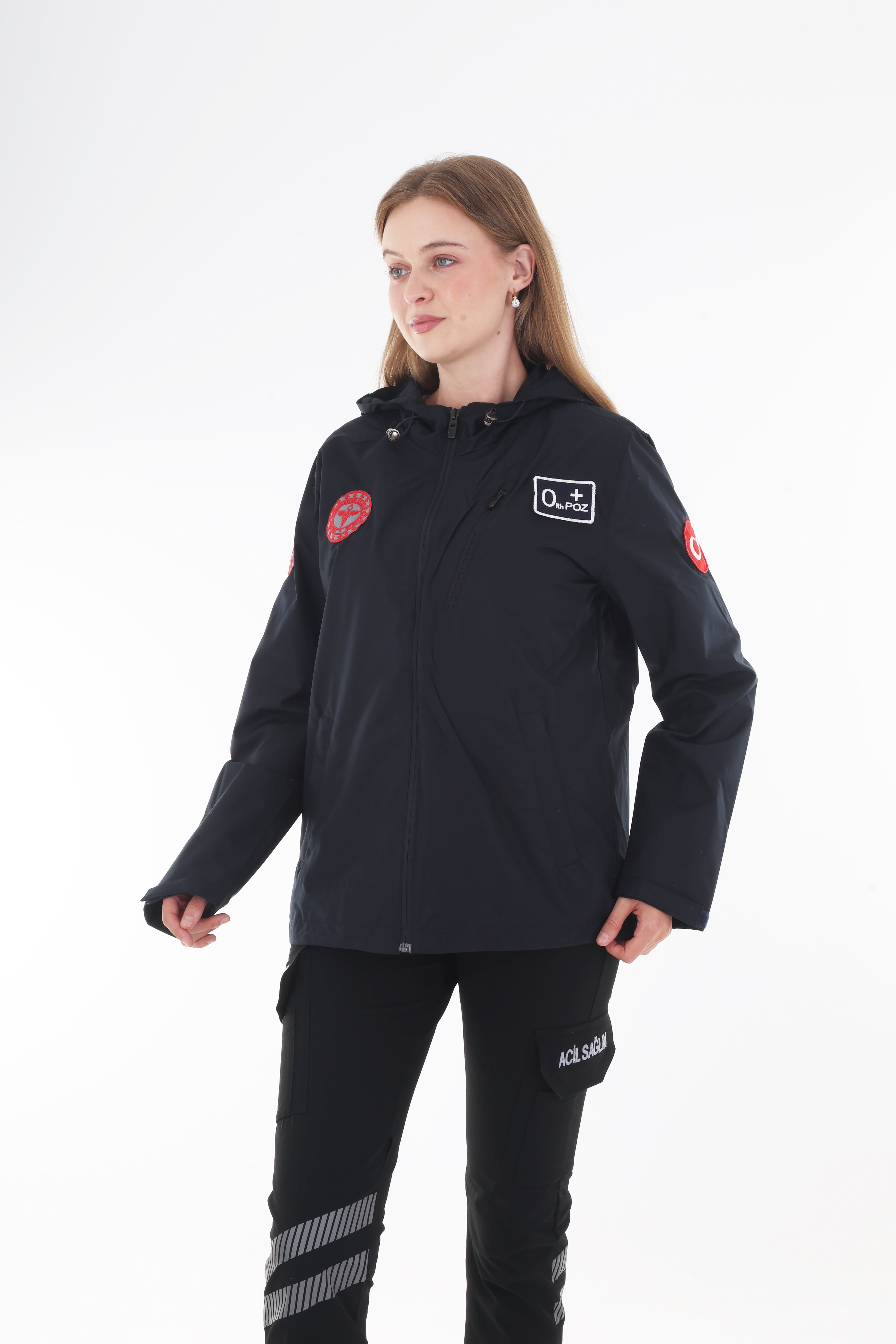 YENİ 112 Acil Sağlık Lacivert Mevsimlik Mont (Unisex)