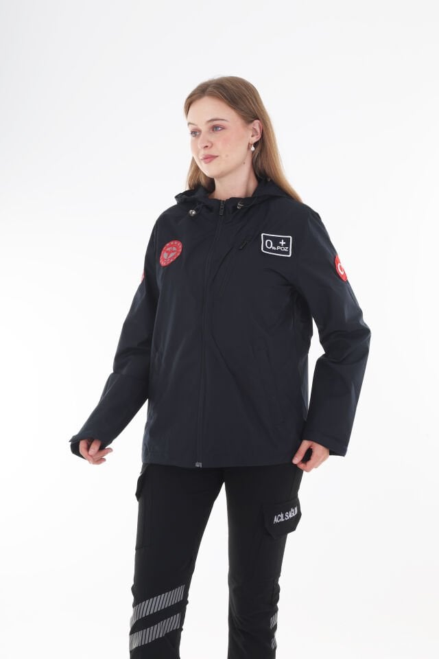 YENİ 112 Acil Sağlık Lacivert Mevsimlik Mont (Unisex)