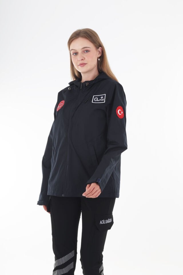 YENİ 112 Acil Sağlık Lacivert Mevsimlik Mont (Unisex)