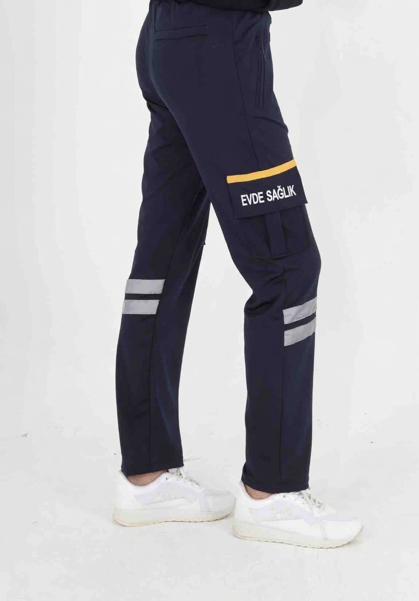 Evde Sağlık 4 Mevsim Lacivert Likralı Eşofman (Unisex)