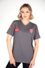 V Yaka Füme 112 Acil Sağlık  Comfort T-shirt (Fileli-Unisex)