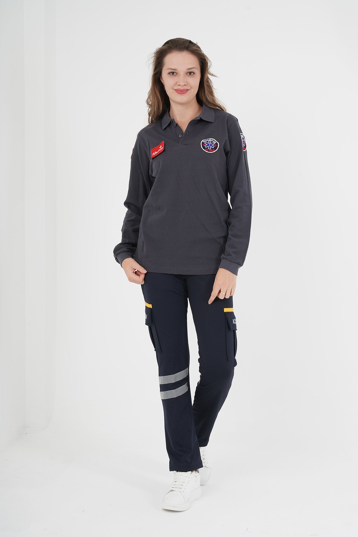 Yeni Paramedik Füme Uzun Kollu T-shirt (Unisex)