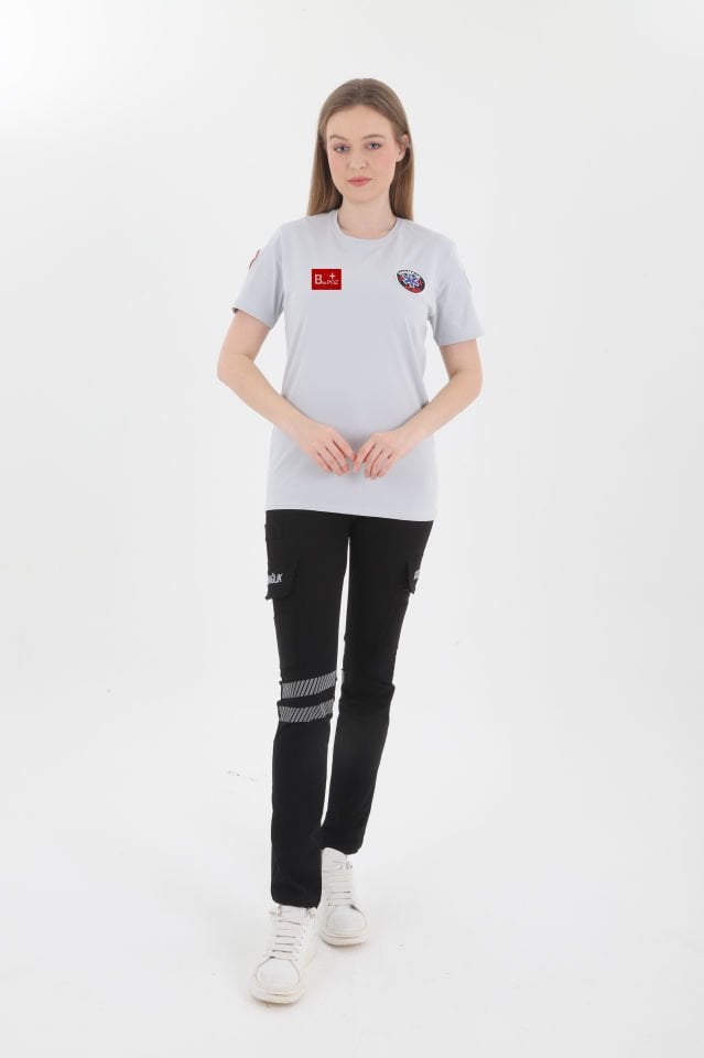 Yeni Paramedik Açık Gri Penye T-shirt (Unisex)