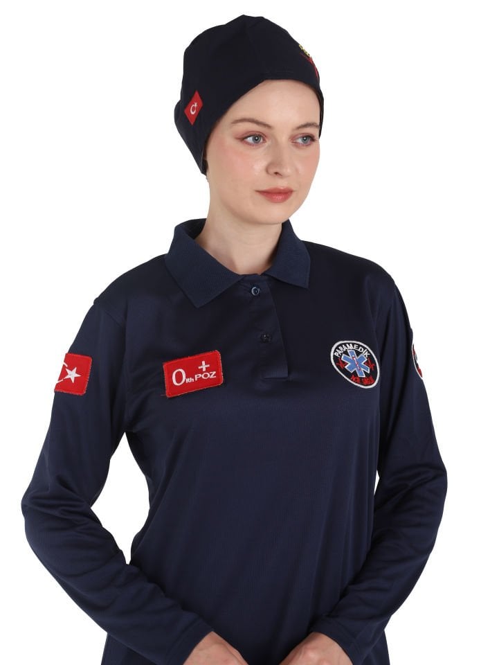 Yeni Paramedik Lacivert Comfort Tunik T-shirt (Unisex)
