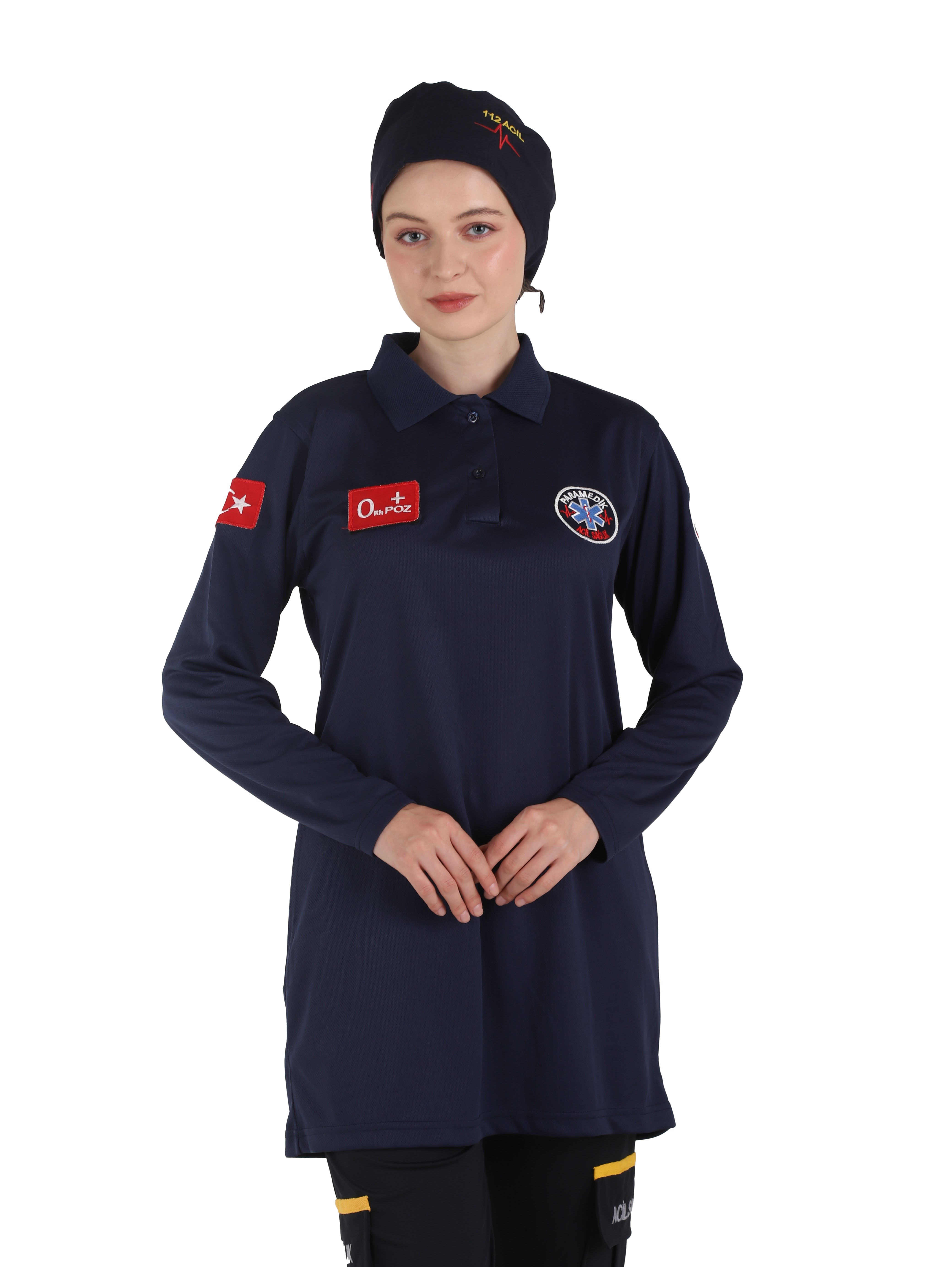 Yeni Paramedik Lacivert Comfort Tunik T-shirt (Unisex)