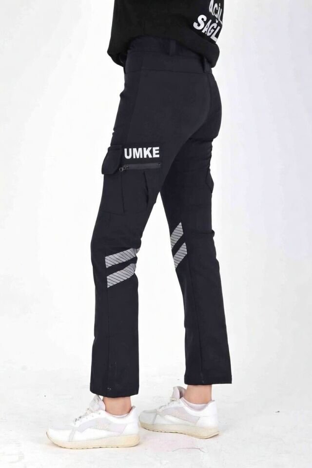 UMKE Kışlık Lacivert Çok Cepli Tactical Pantolon (Unisex)