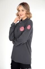 Yeni 112 Acil Sağlık Füme Uzun Kollu Lacoste T-shirt(Unisex)