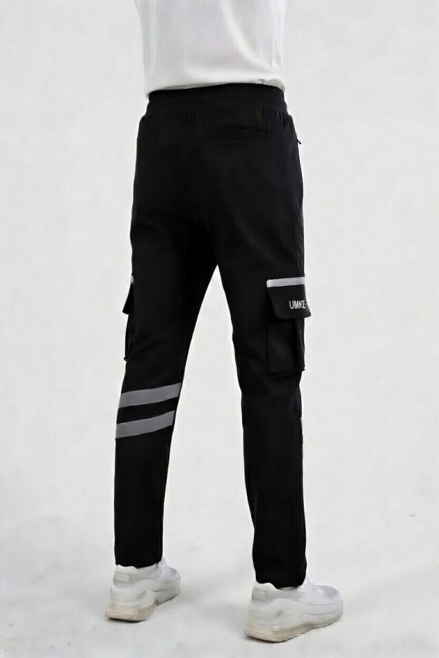 Umke Siyah Eşofman Yazlık Pantolon (Unisex)