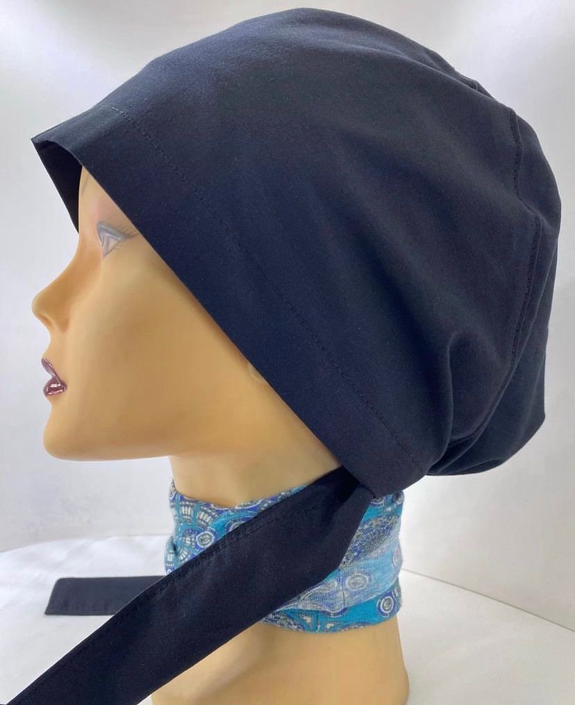Lacivert Tesettür Bone (Büyük Boy)