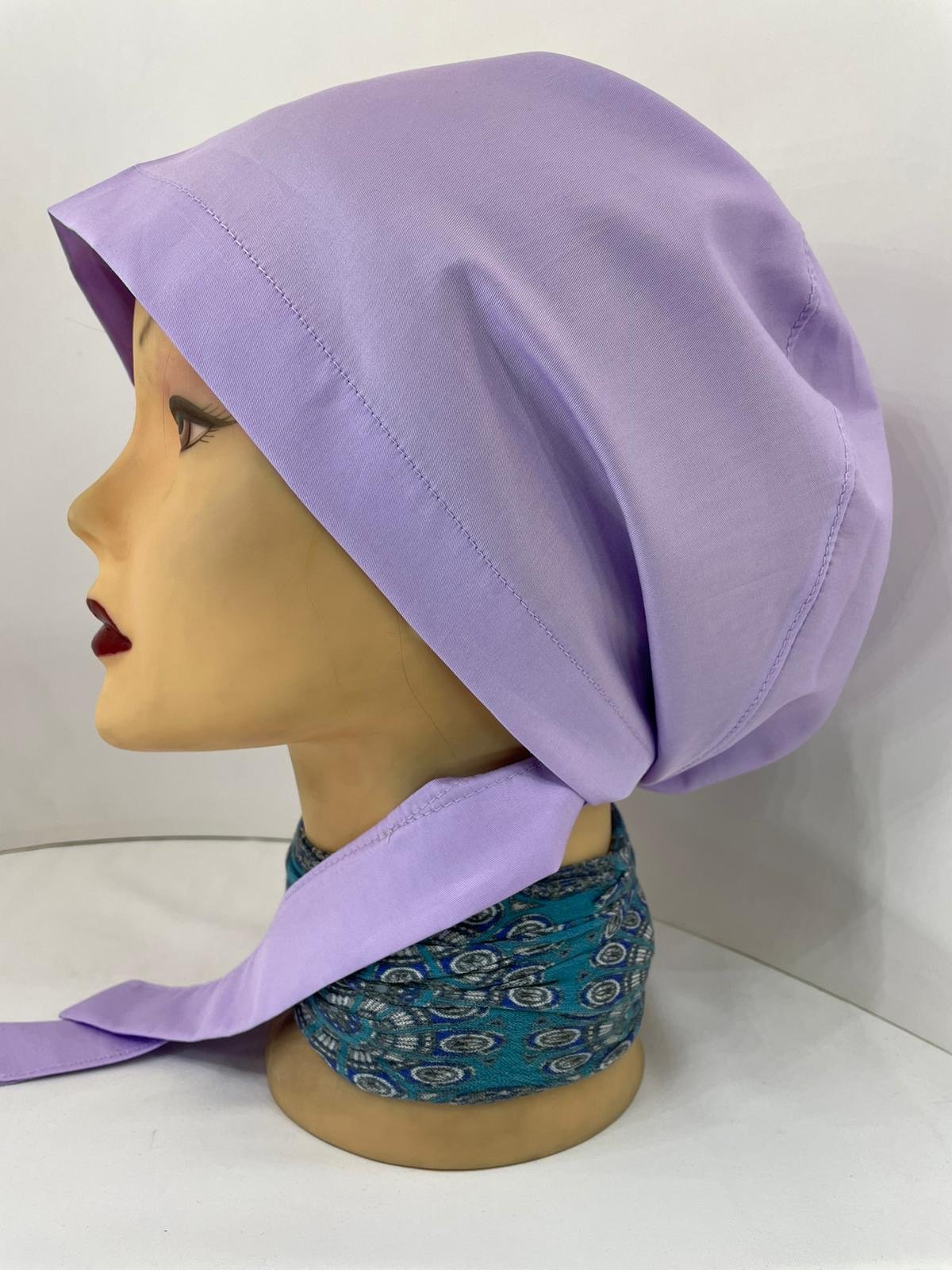Lila Tesettür Bone (Büyük Boy)