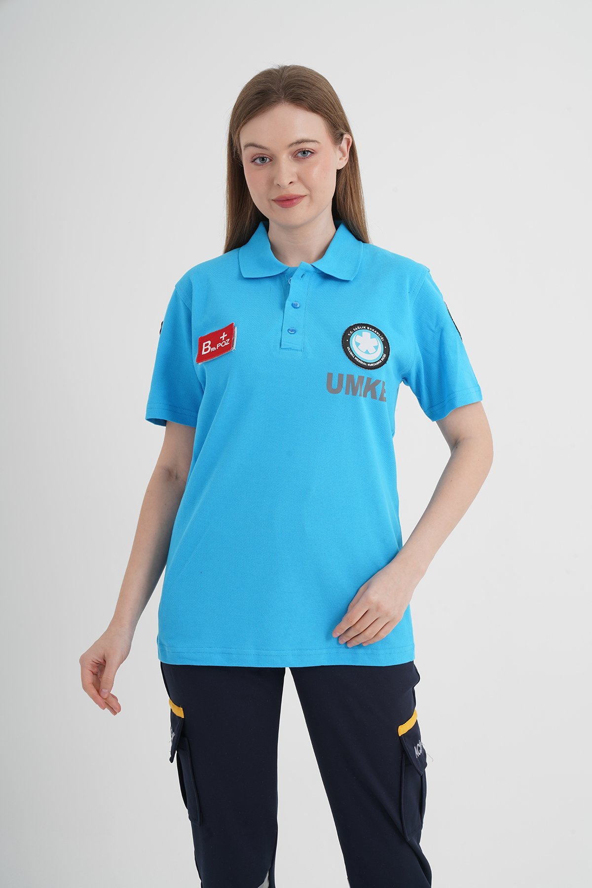 Yeni UMKE Turkuaz Lacoste T-shirt (Unisex)