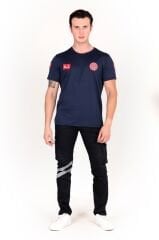 Yeni Sıfır Yaka 112 Acil Sağlık Lacivert Comfort T-shirt (Fileli-Unisex)