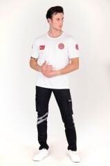 Yeni 112 Acil Sağlık Sıfır Yaka Beyaz Comfort T-shirt (Fileli-Unisex)