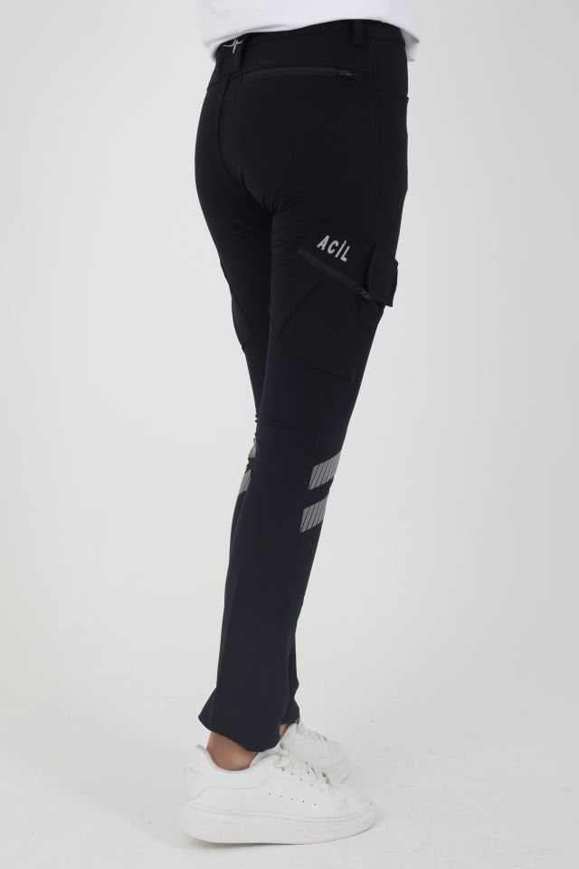YAZLIK Acil Sağlık Lacivert Outdoor Çok Cepli Likralı Pantolon (Unisex-Slimfit)