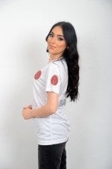112 Acil Sağlık Beyaz V Yaka Comfort T-shirt (Unisex)