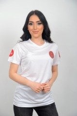 112 Acil Sağlık Beyaz V Yaka Comfort T-shirt (Unisex)