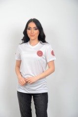 112 Acil Sağlık Beyaz V Yaka Comfort T-shirt (Unisex)