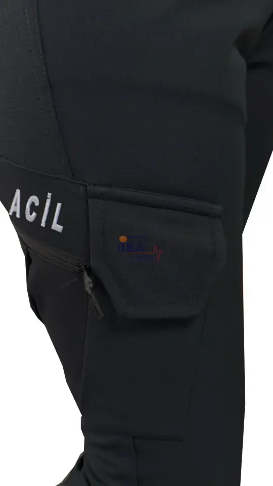 112 Acil Sağlık Lacivert Kışlık Outdoor Tactical Pantolon (Unisex-Slimfit)