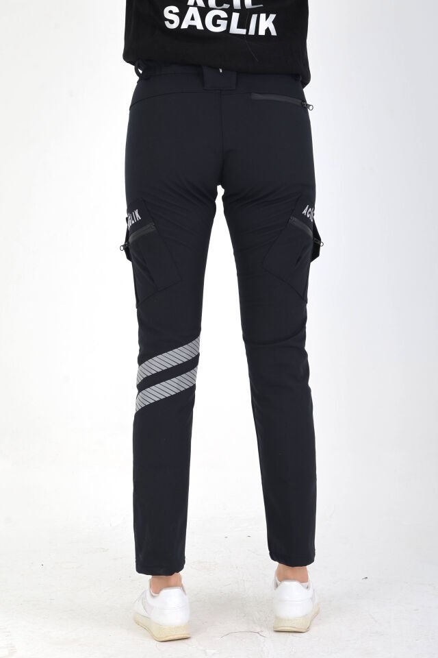 KIŞLIK Acil Sağlık Lacivert Tactical Pantolon (Unisex-Shoftshell Kumaş)