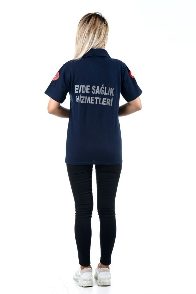 Evde Sağlık Kırmızı Uzun Kollu Lacost T-Shirt (Unisex)