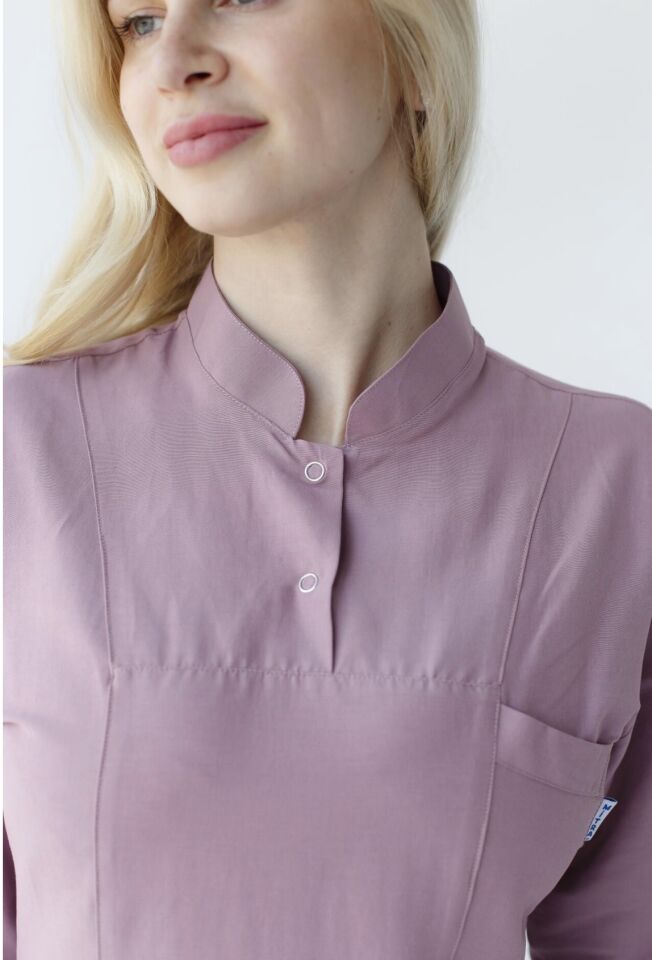 Likralı Tesettür Cerrahi Takım Gül Kurusu