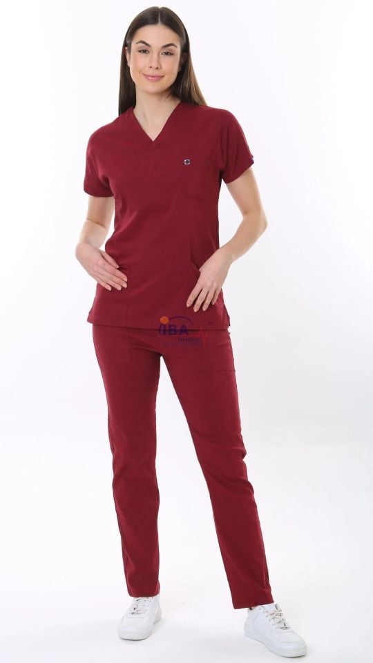 Flexcool Likralı Takım Bordo (Unisex)
