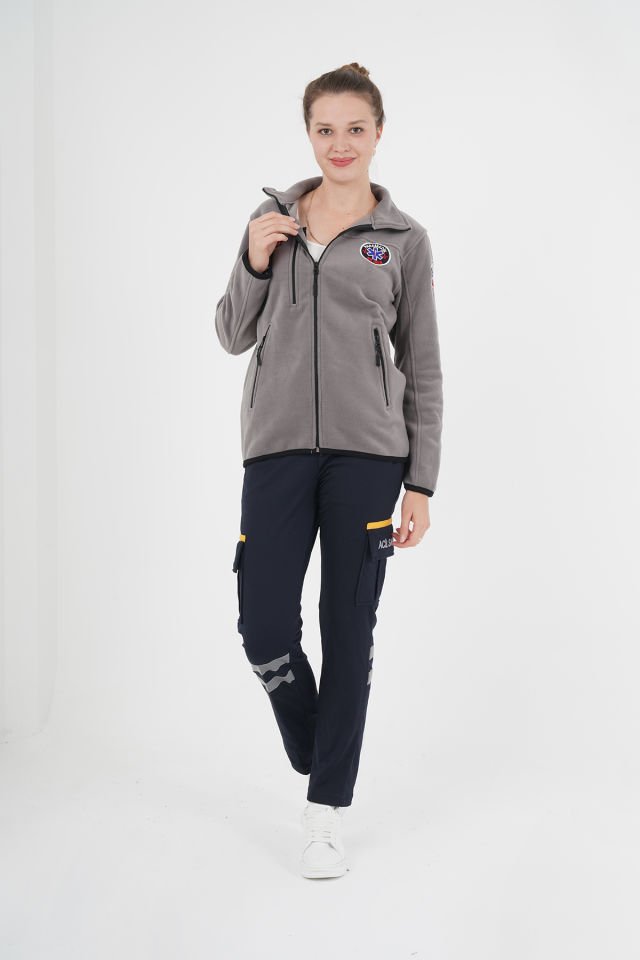 Yeni Açık Füme Paramedik Polar (Unisex)