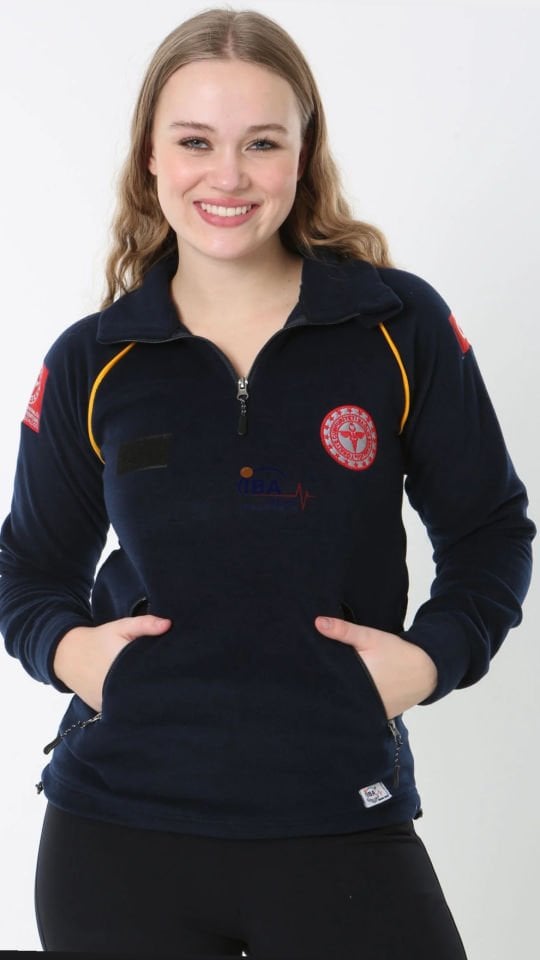 Yeni 112 Lacivert Outdoor Sweatshirt (Reglan Kol)