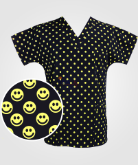 Emojili Hemşire Forması (SARI)