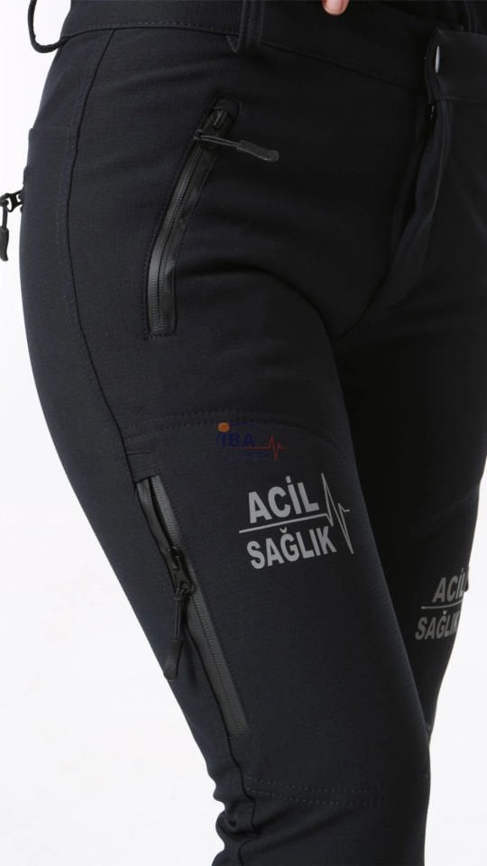 Yeni 112 Acil Sağlık Kışlık Softshell Pantolon (Unisex)