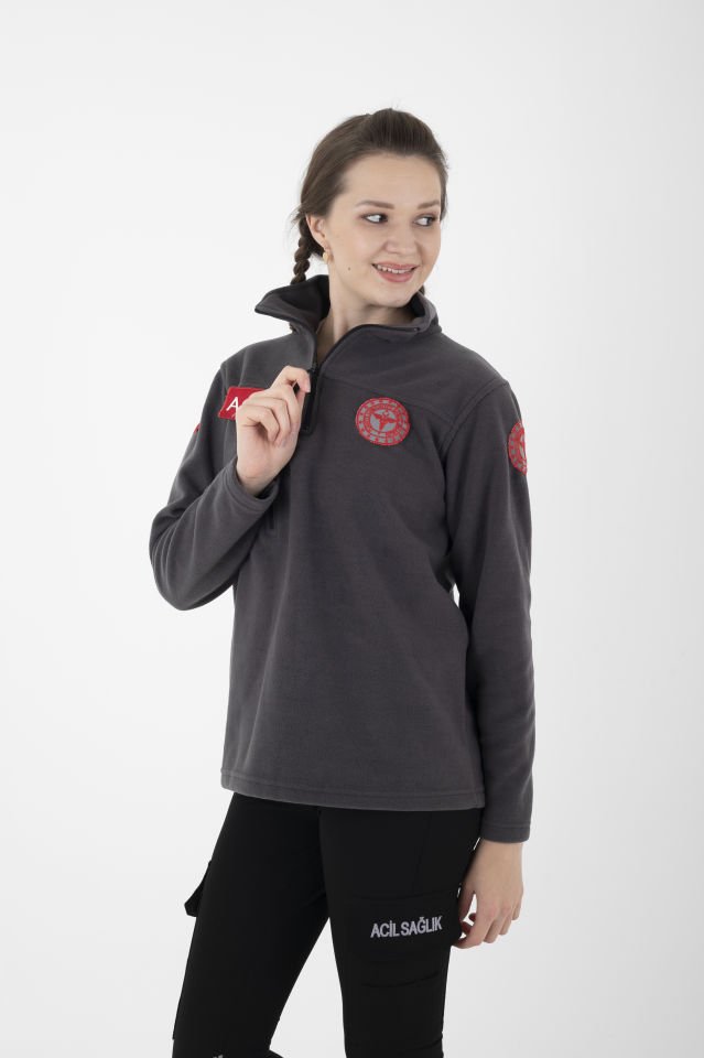 Yeni Fermuarlı Füme Acil Sağlık Swit (Unisex)