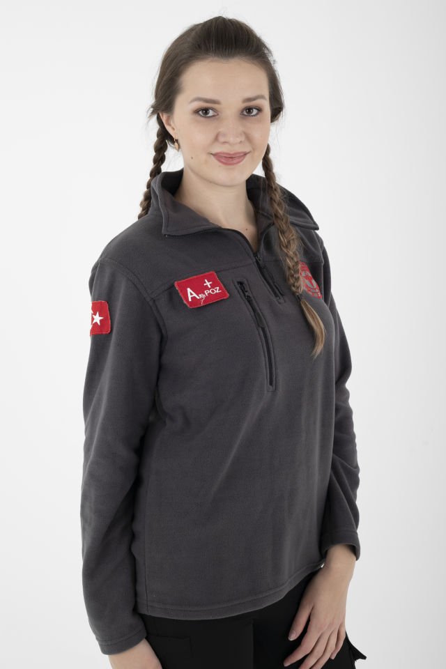 Yeni Fermuarlı Füme Acil Sağlık Swit (Unisex)