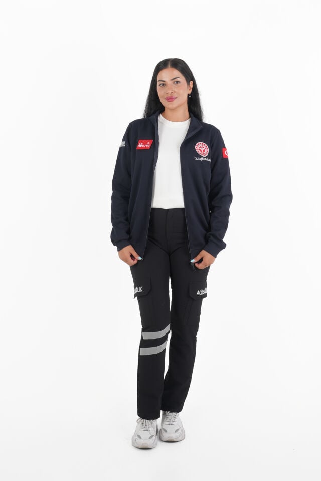 Sağlık Bakanlığı 112 Acil Lacivert Polar (Pike Kumaş-Unisex)