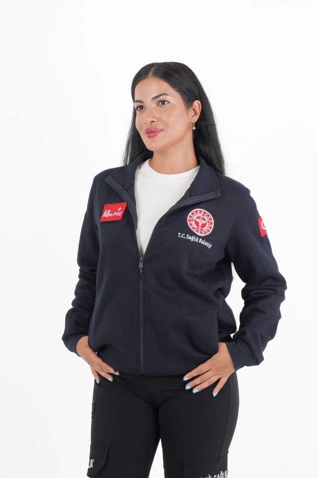 Sağlık Bakanlığı 112 Acil Lacivert Polar (Pike Kumaş-Unisex)