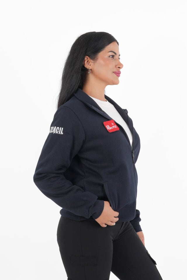 Sağlık Bakanlığı 112 Acil Lacivert Polar (Pike Kumaş-Unisex)