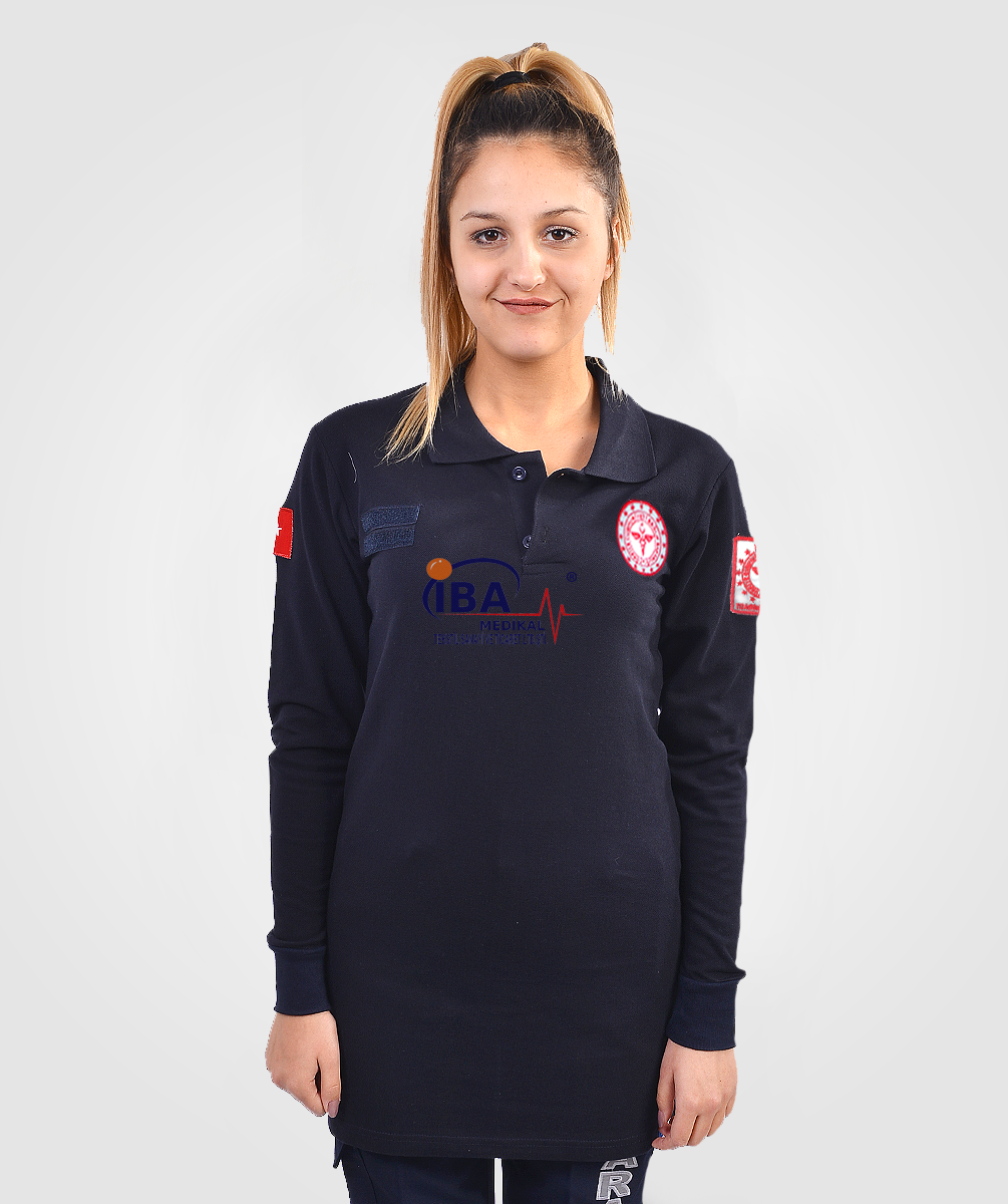 112 Acil Sağlık Lacost Tunik T-shirt Lacivert