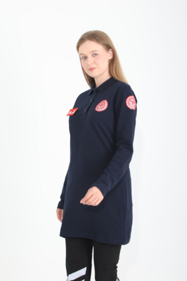 112 Acil Sağlık Lacost Tunik T-shirt Lacivert