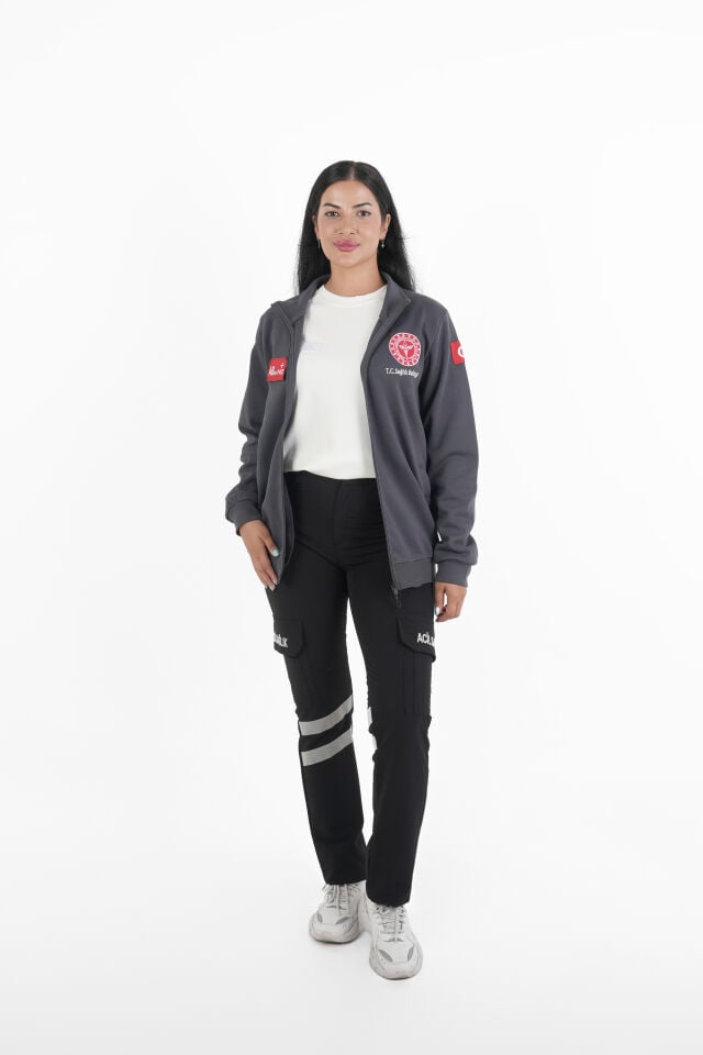 Sağlık Bakanlığı 112 Acil Füme Polar (Pike Kumaş-Unisex)