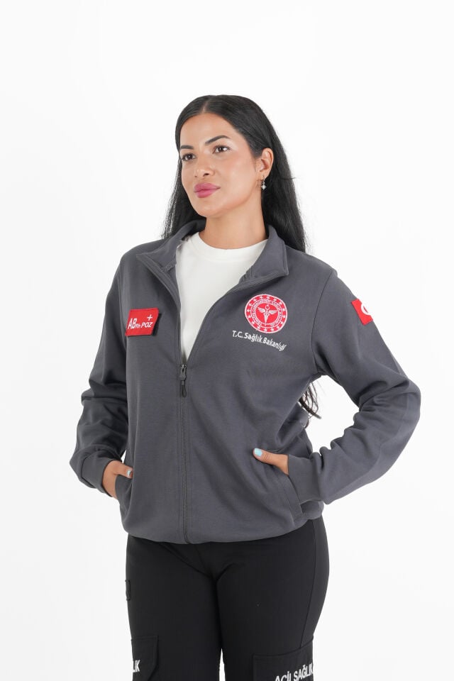 Sağlık Bakanlığı 112 Acil Füme Polar (Pike Kumaş-Unisex)