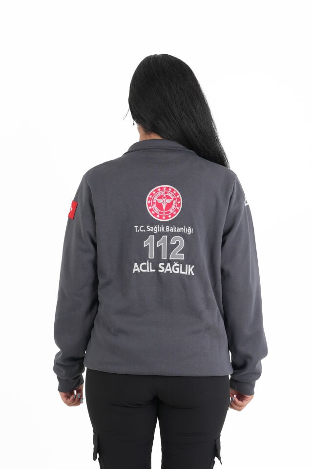 Sağlık Bakanlığı 112 Acil Füme Polar (Pike Kumaş-Unisex)