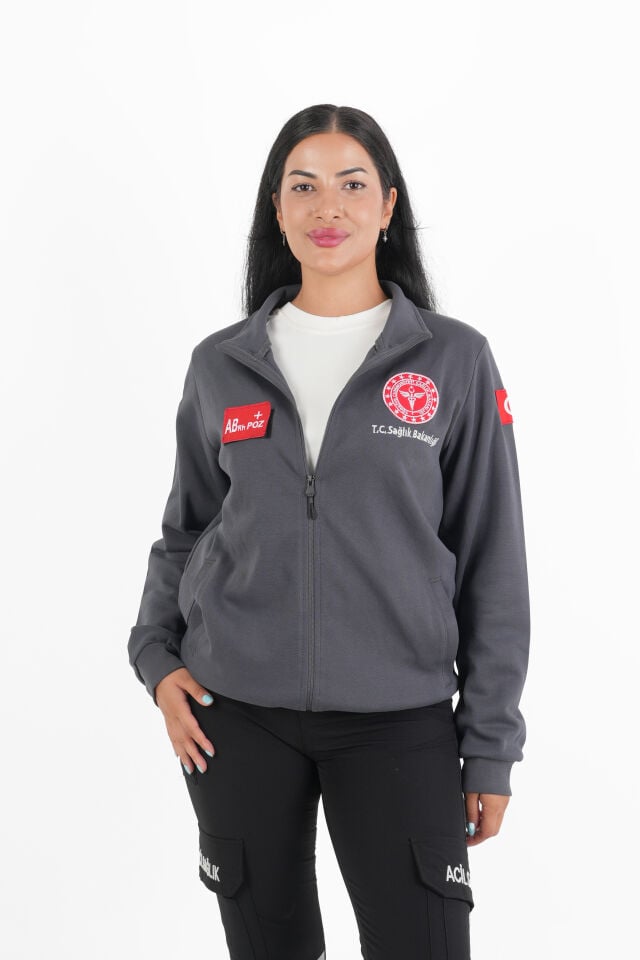 Sağlık Bakanlığı 112 Acil Füme Polar (Pike Kumaş-Unisex)