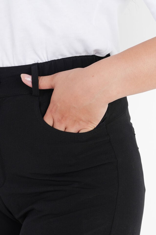 Yeni Acil Sağlık Siyah Outdoor Likralı Pantolon (Unisex)