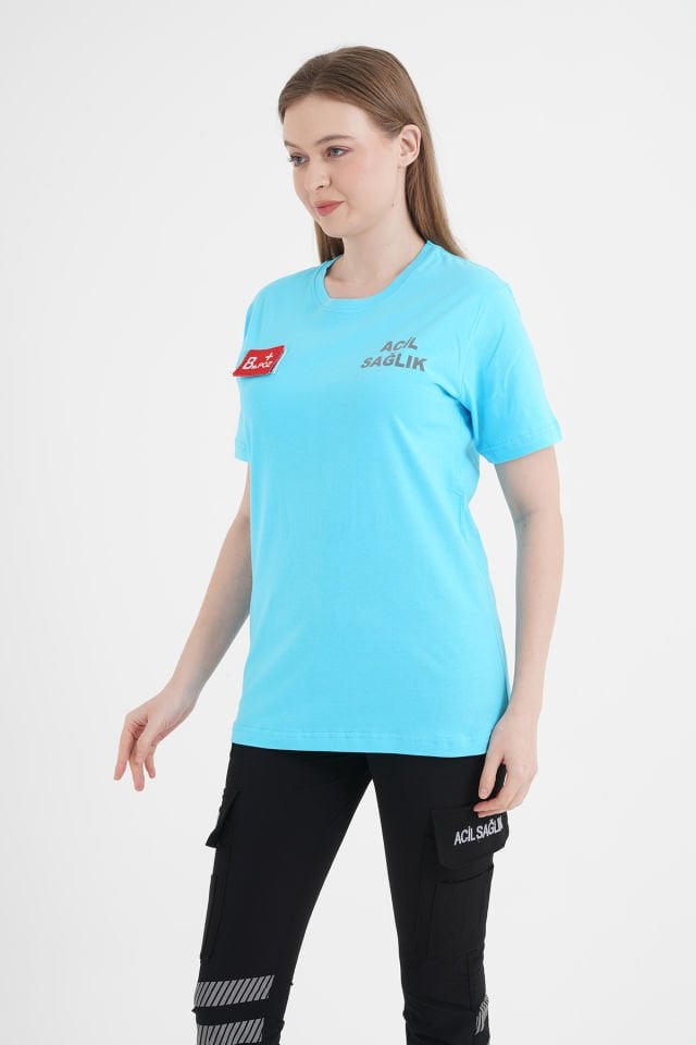 Acil Sağlık Ambulans Penye T-shirt (Unisex)
