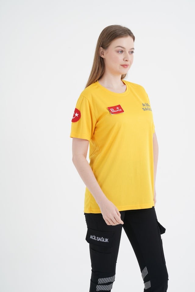 Acil Sağlık Ambulans Penye T-shirt (Unisex)