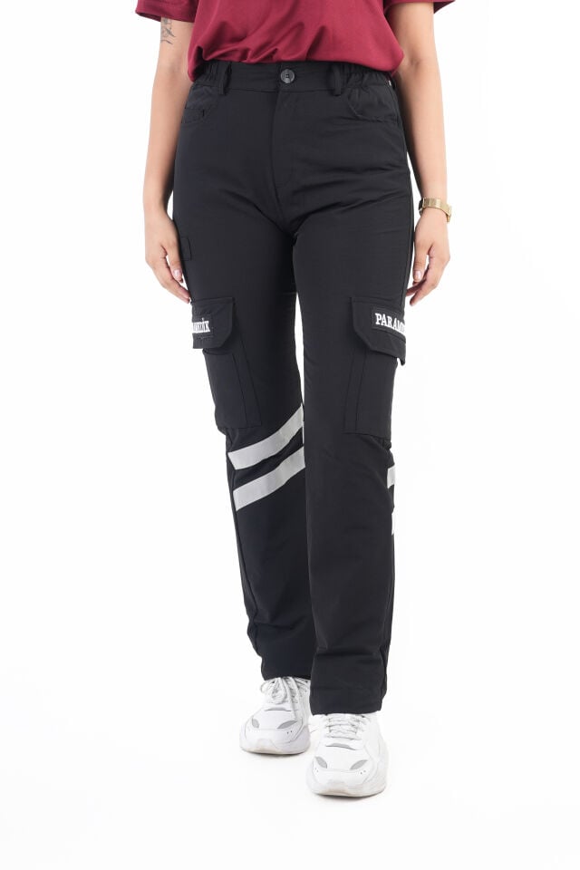 Yeni Paramedik Siyah Outdoor Likralı Pantolon (Unisex)