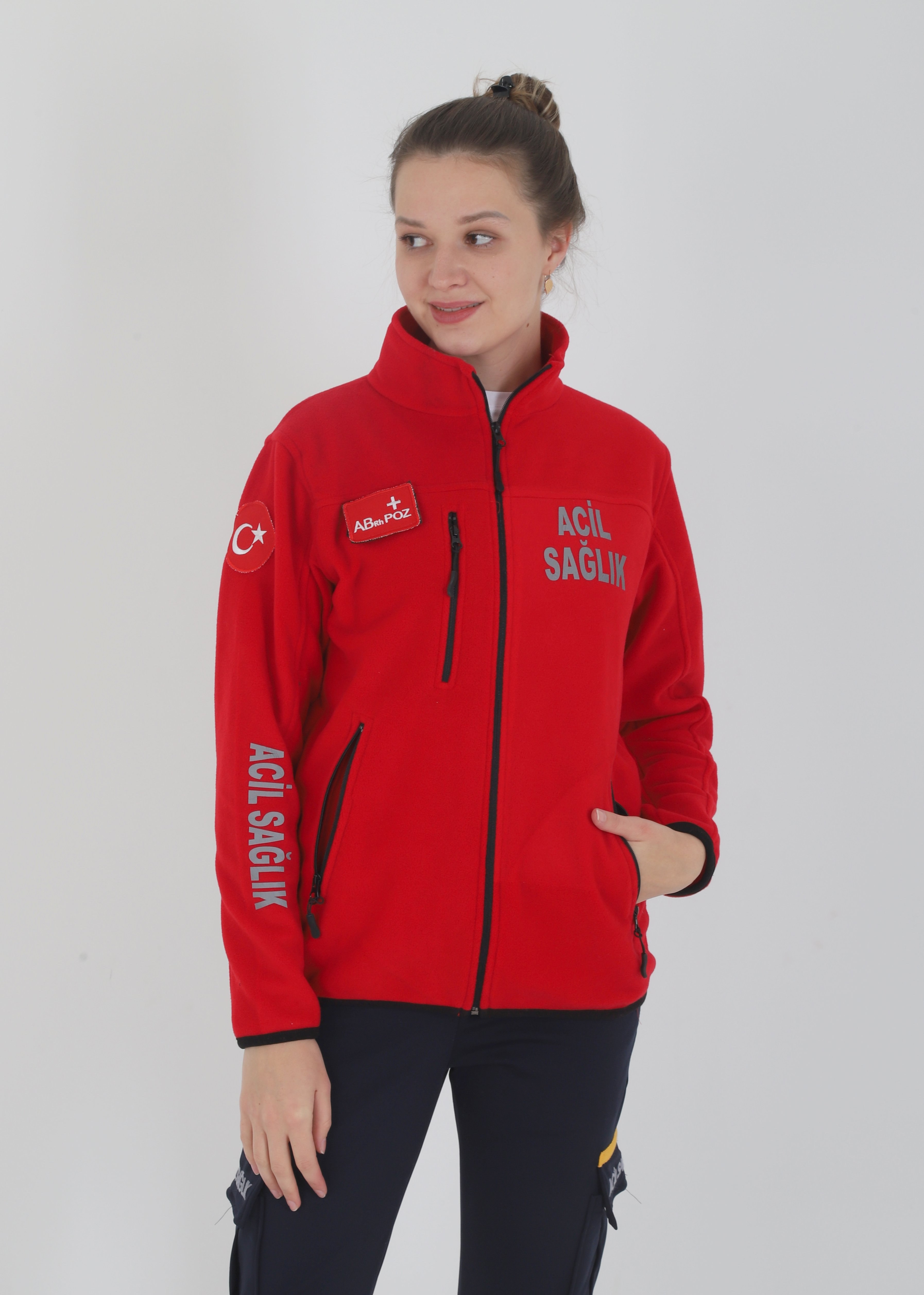 Yeni Kırmızı Acil Sağlık Polar (Unisex)