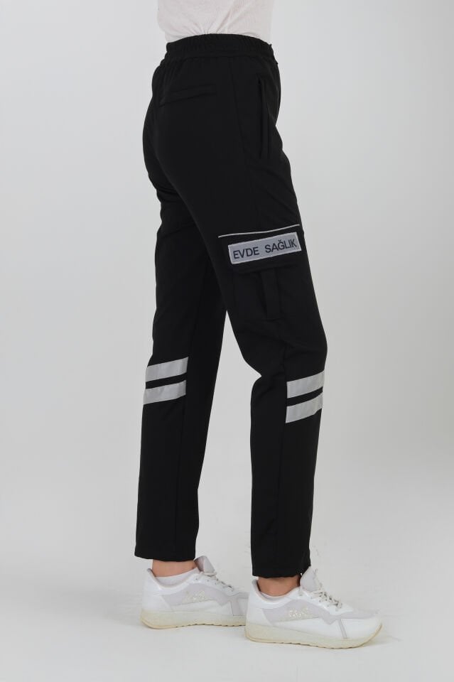 Evde Sağlık Kışlık Siyah Eşofman Pantolon (Unisex)