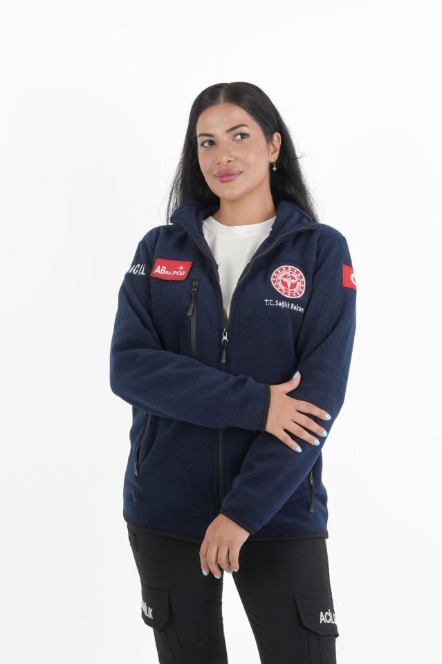 Sağlık Bakanlığı 112 Acil Lacivert Polar (Unisex)