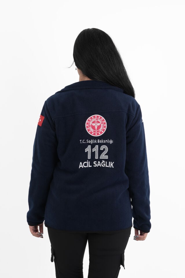 Sağlık Bakanlığı 112 Acil Lacivert Polar (Unisex)