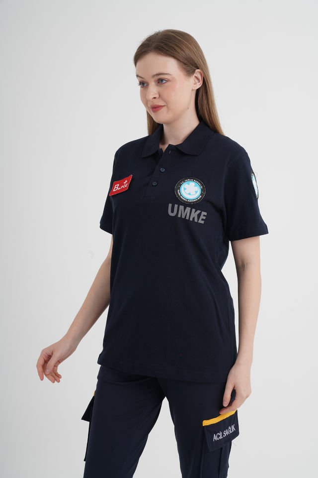 Yeni UMKE Lacivert Lacost T-shirt (Unisex)